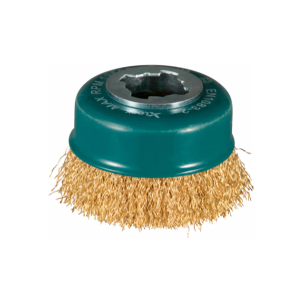 Проволочная гофрированная чашечная щетка Makita D-73433