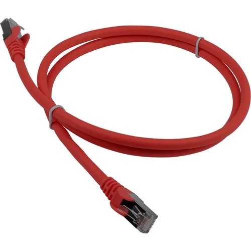 Патч-корд LanMaster вилка RJ-45, вилка RJ-45, кат.6A, LSZH, 1м, красный [lan-pc45/s6a-1.0-rd]