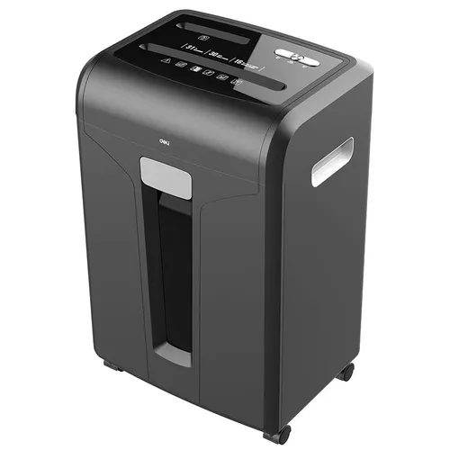 Уничтожитель бумаг Deli E14400, P-4, 4х40 мм, 16 лист. одновременно, 31л