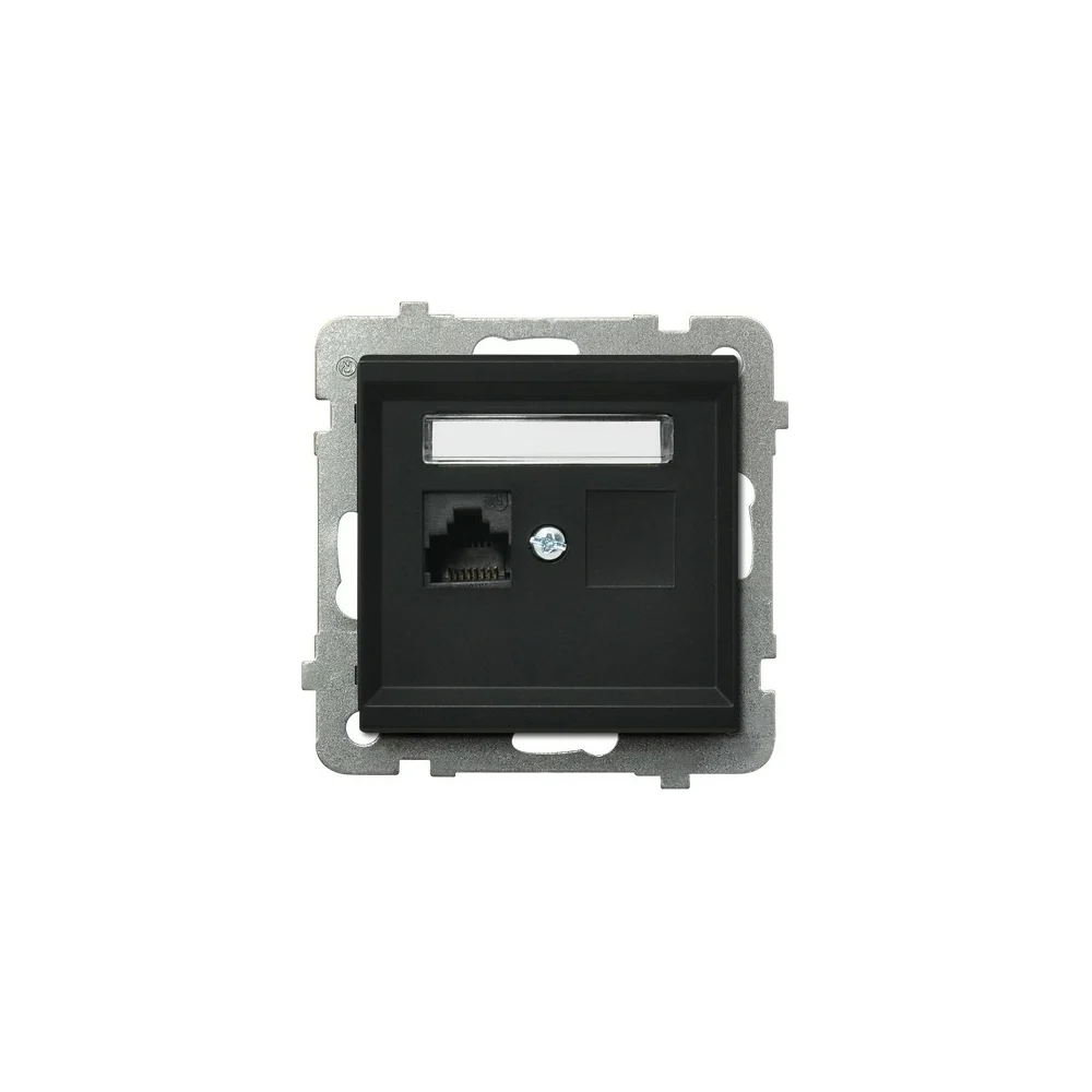 Компьютерная розетка Ospel Sonata GPK-1R/K/m/33