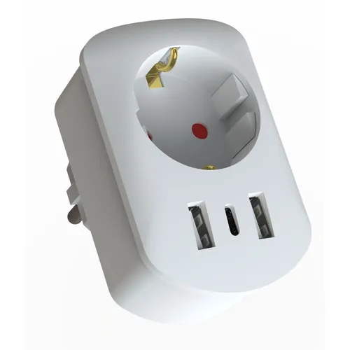 Сетевой фильтр Ritmix RM-012C, белый