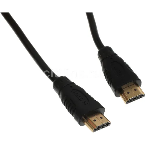 Кабель аудио-видео Buro HDMI (m) - HDMI (m), ver 1.4, 1.5м, черный [bu-hdmi-v1.4-1.5m]