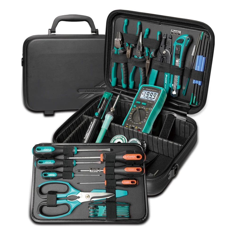 Базовый набор инструментов для электроники Pro'sKit PK-710KB С00040051
