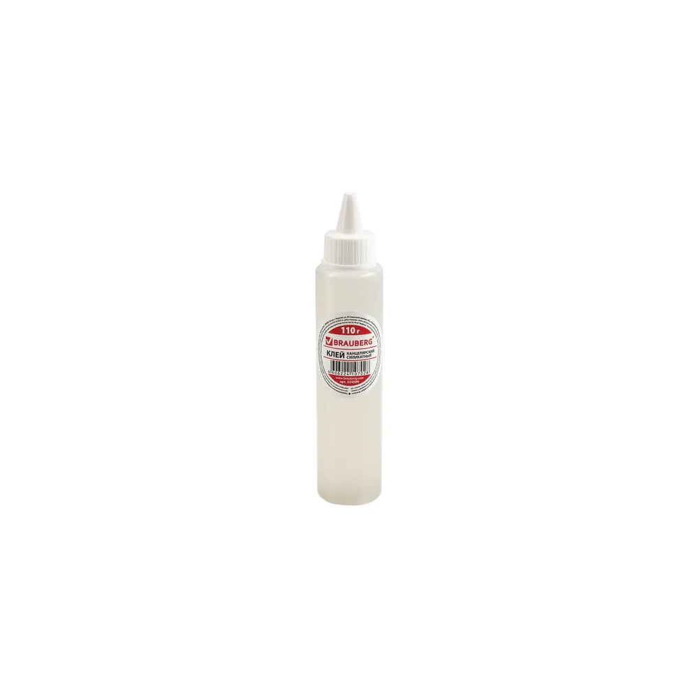 Силикатный клей для бумаги, картона BRAUBERG 224599