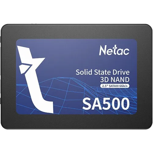 SSD накопитель NETAC SA500 NT01SA500-256-S3X 256ГБ, 2.5", SATA III, SATA