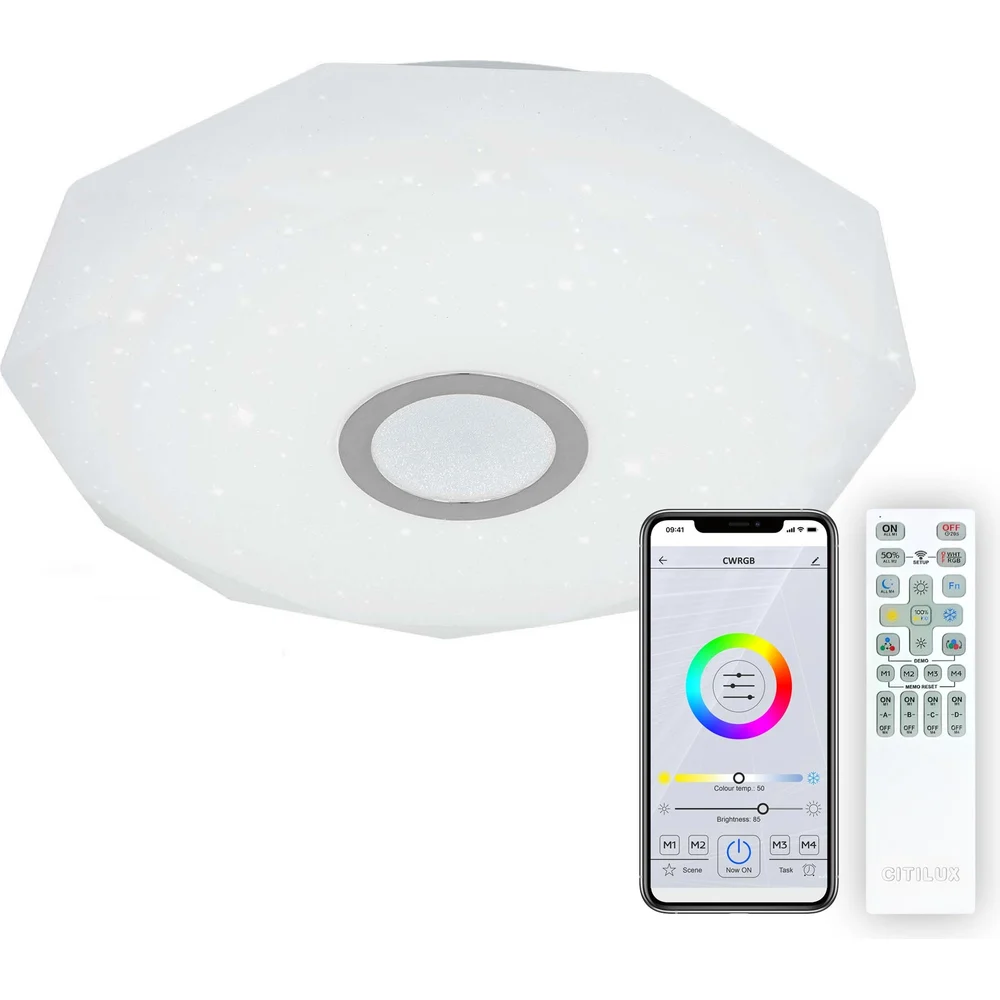 Светильник Citilux Диамант Смарт CL713A40G