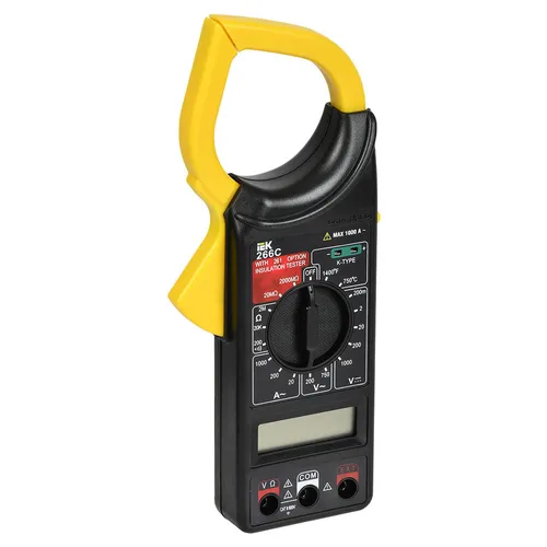 Клещи токоизмерительные IEK Expert 266C, измер.ток: переменный [tcm-1c-266]