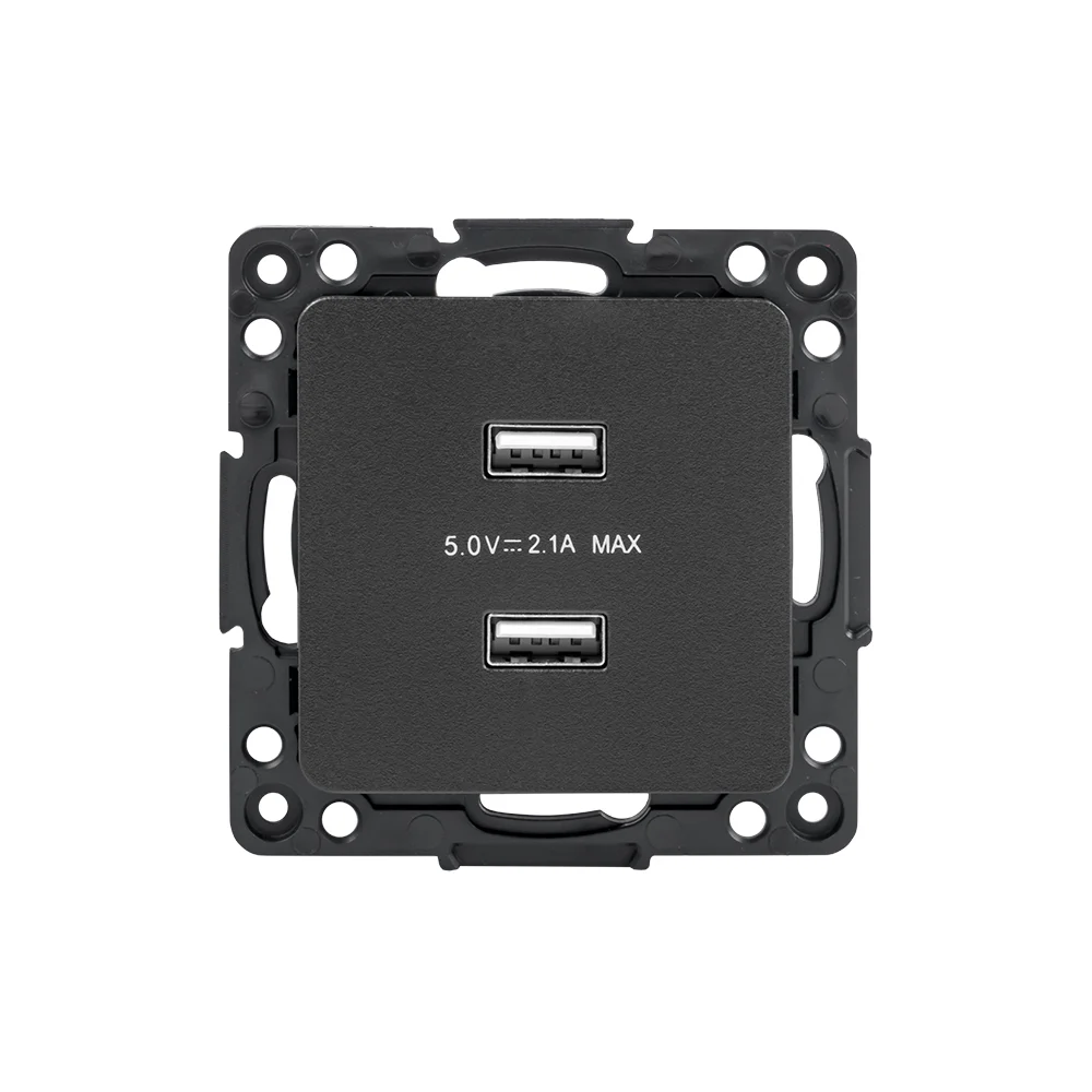 Механизм розетки EKF Стокгольм PROxima EZR16-028-10-2USB
