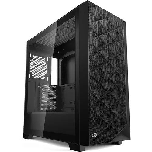 Корпус ATX PCCOOLER C3D510 BK, Midi-Tower, без БП, черный [c3d510-bkp0-gl]