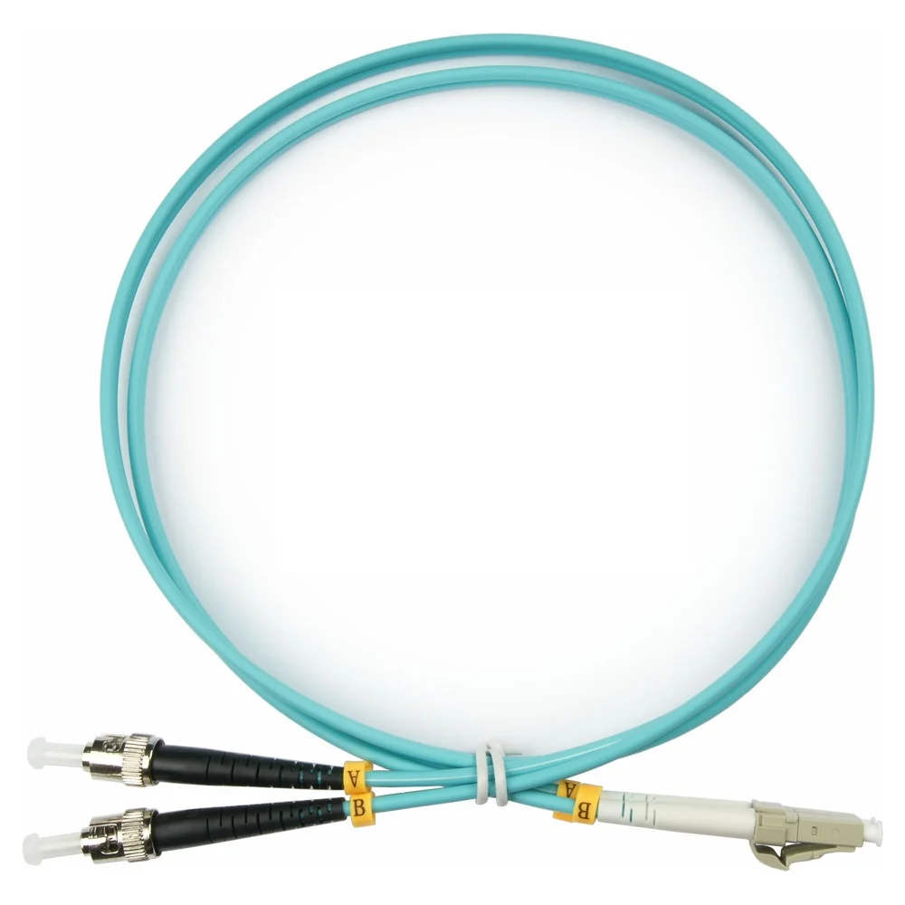 Дуплексный оптический патч-корд TopLan DPC-TOP-OM3-LC/P-ST/P-1.5