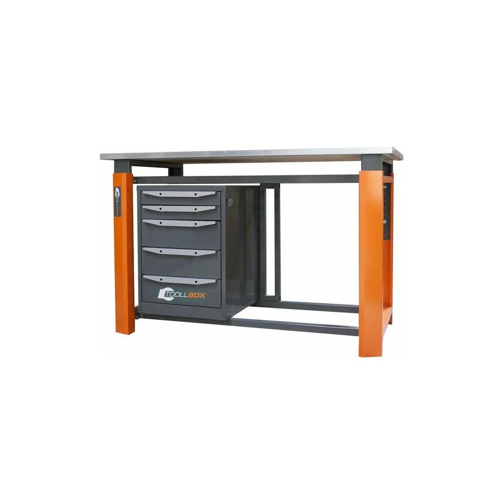 Однотумбовый верстак Toollbox TBP1800 (TB5)