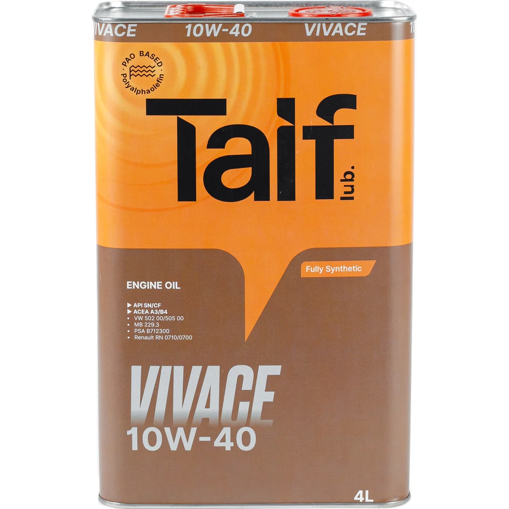 Моторное синтетическое масло TAIF VIVACE 211030