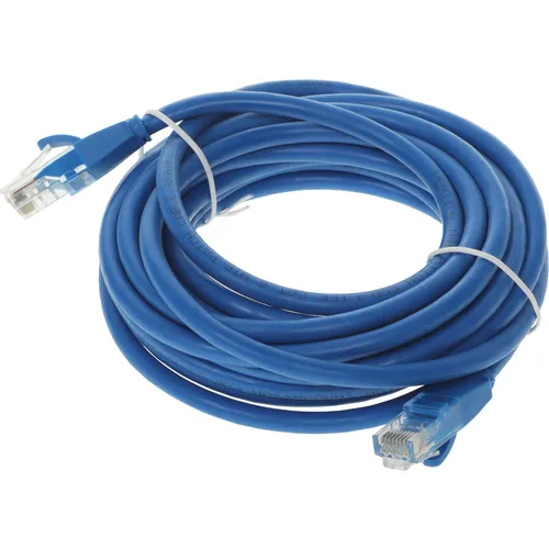 Патч-корд VENTION IBELJ UTP, кат.6, 5м, 4 пары, 24AWG, алюминий омедненный, многожильный, синий