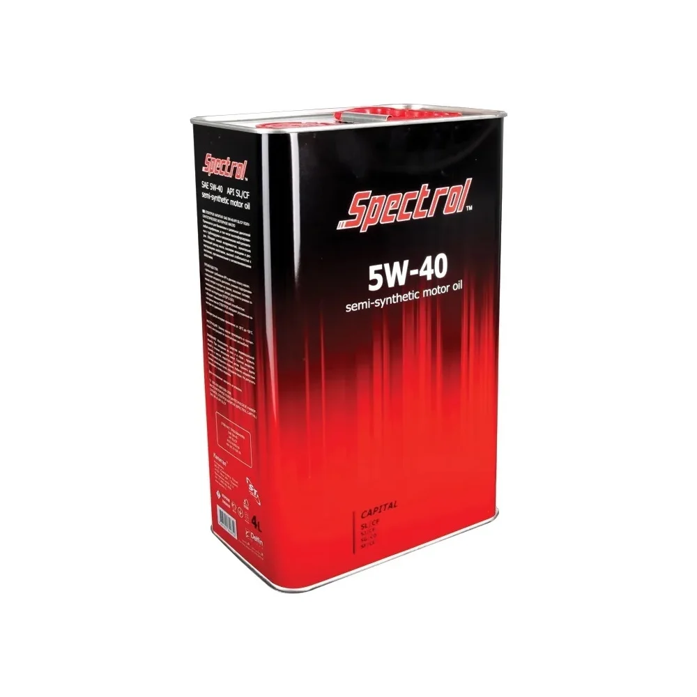 Моторное масло Spectrol Капитал SAE 5W40 API SL/CF п/с 9055