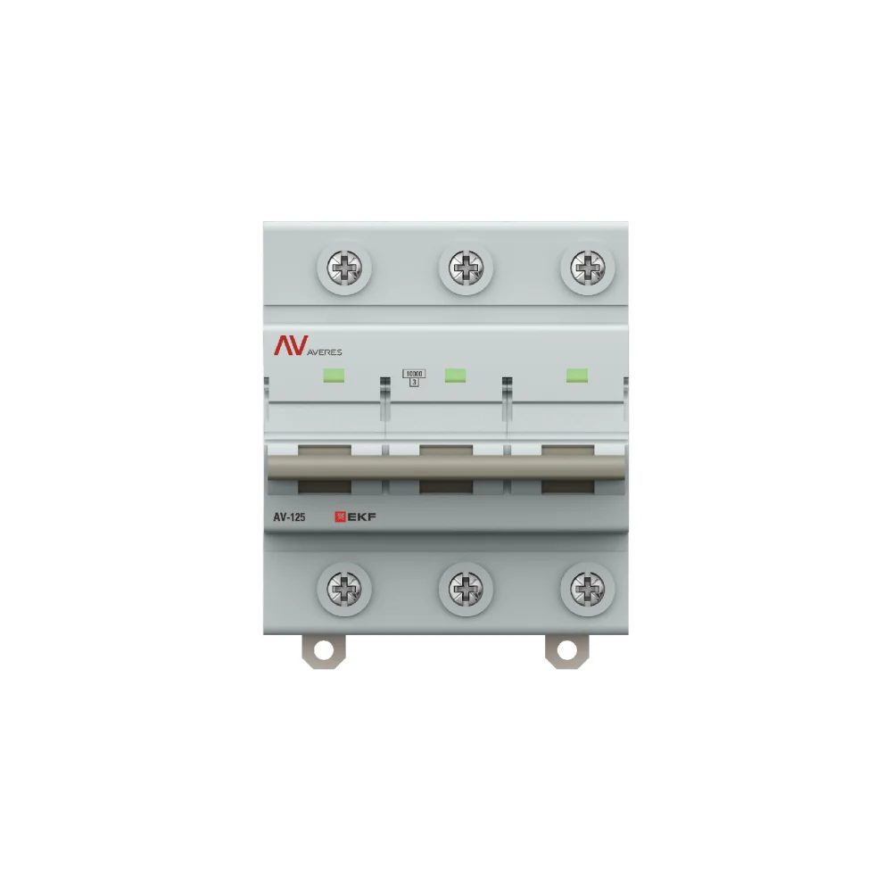 Автоматический выключатель EKF mcb125-3-100D-av