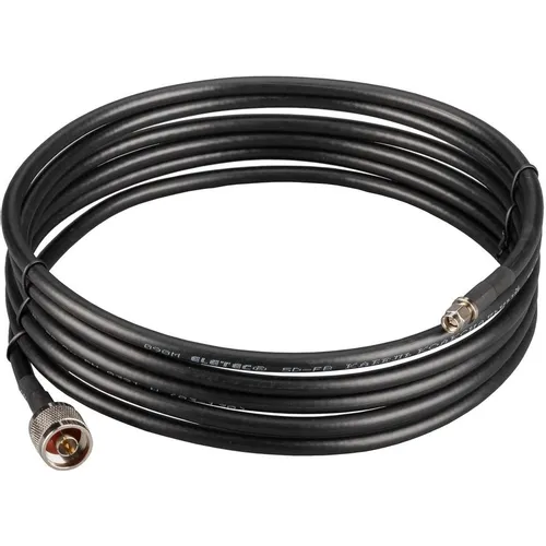 Кабельная сборка KROKS 2498 S/FTP, 3м, алюминий омедненный, черный