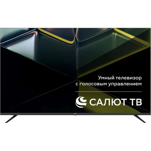 43" Телевизор LEFF 43U680T 4K Ultra HD, СМАРТ ТВ, Салют ТВ, черный