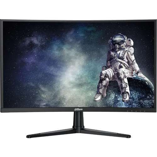 23.6" Монитор Dahua DHI-LM24-E240C, 1920x1080, VA, 240Гц, 1хHDMI, 1хDP, изогнутый, черный