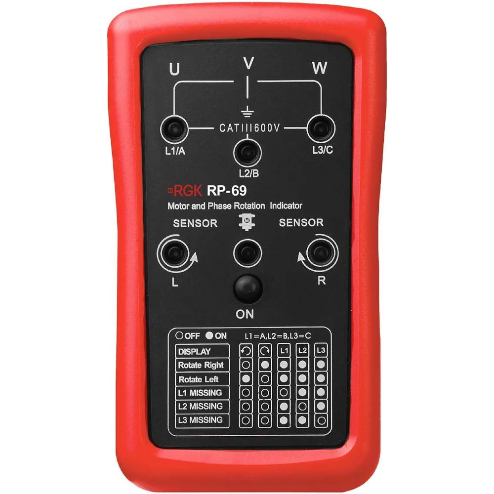 Индикатор чередования фаз RGK rp-69 755221