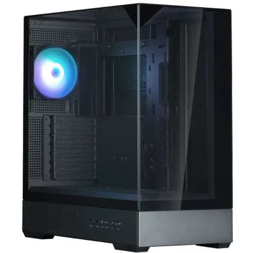 Корпус ATX Zalman P40 Prism, Midi-Tower, без БП, черный [p40 prism black]