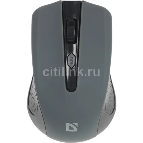 Мышь беспроводная Defender Accura MM-935, радио, оптическая, USB, 1600dpi, серый [52936]