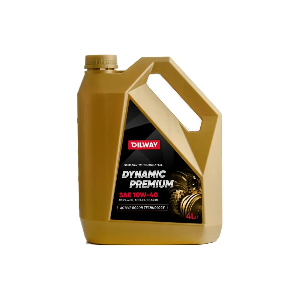 Полусинтетическое моторное масло OILWAY Dynamic Premium 10W-40, API CI-4/SL 4670030170675