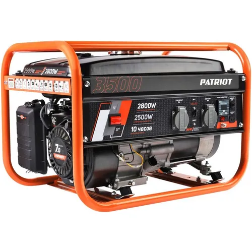 Бензиновый генератор Patriot GRS 3500, 220/12 В, 2.8кВт [476102245]