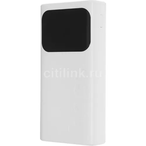 Внешний аккумулятор (Power Bank) Hoco J144A Hymn, 30000мAч, белый [42149]