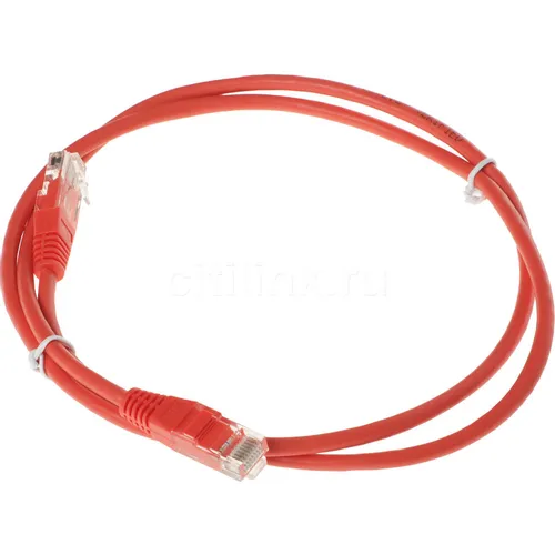 Патч-корд LanMaster вилка RJ-45, вилка RJ-45, кат.5E, ПВХ, 1м, оранжевый [twt-45-45-1.0-or]
