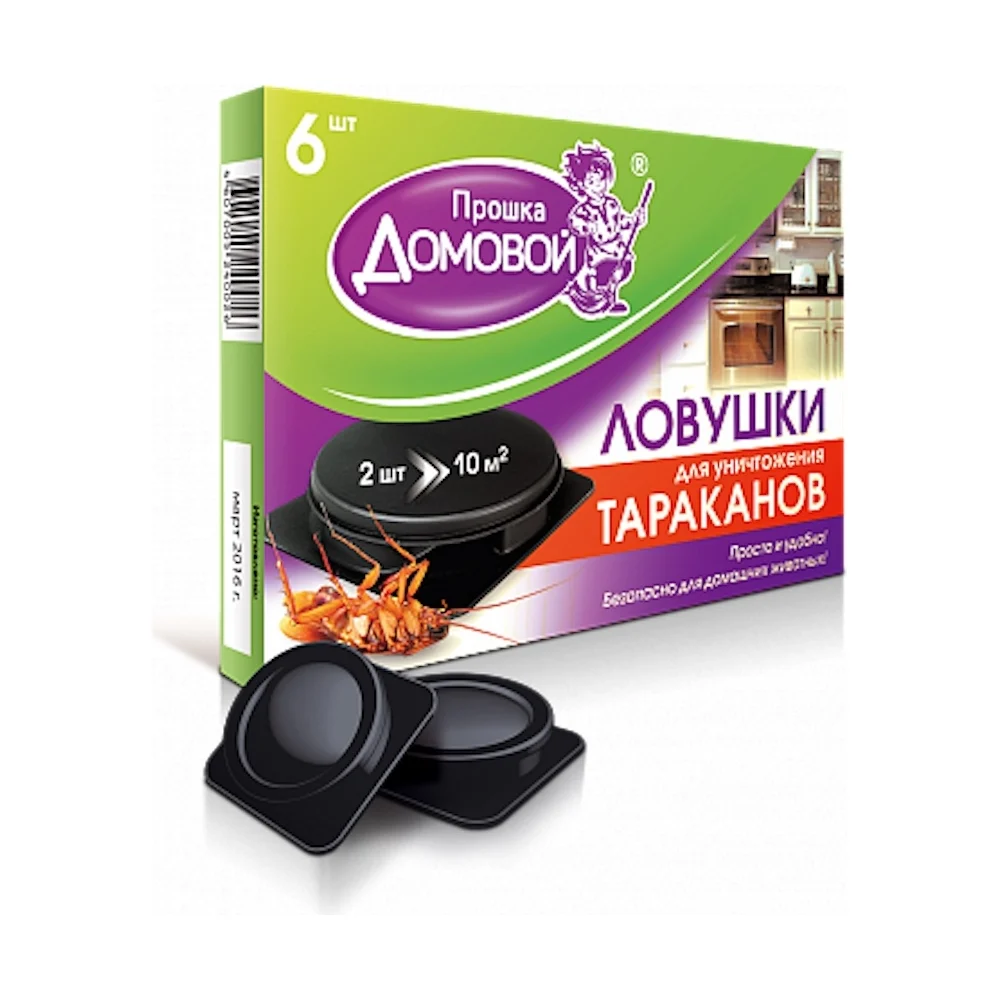 Ловушка от тараканов Домовой Прошка 22035