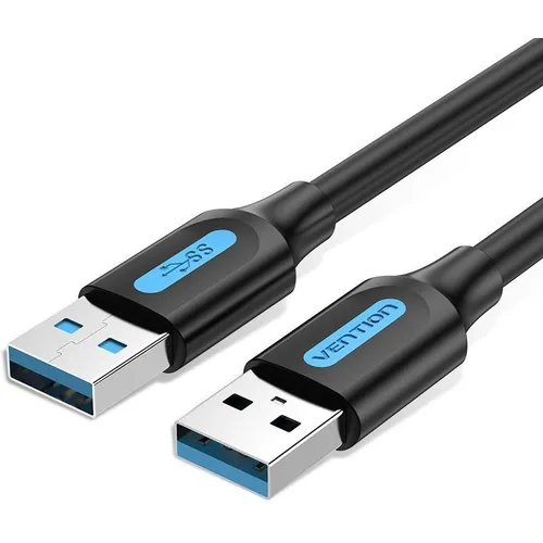 Кабель USB3.0 VENTION CONBI, USB 3.0 A(m) - USB 3.0 A(m), круглое, 3м