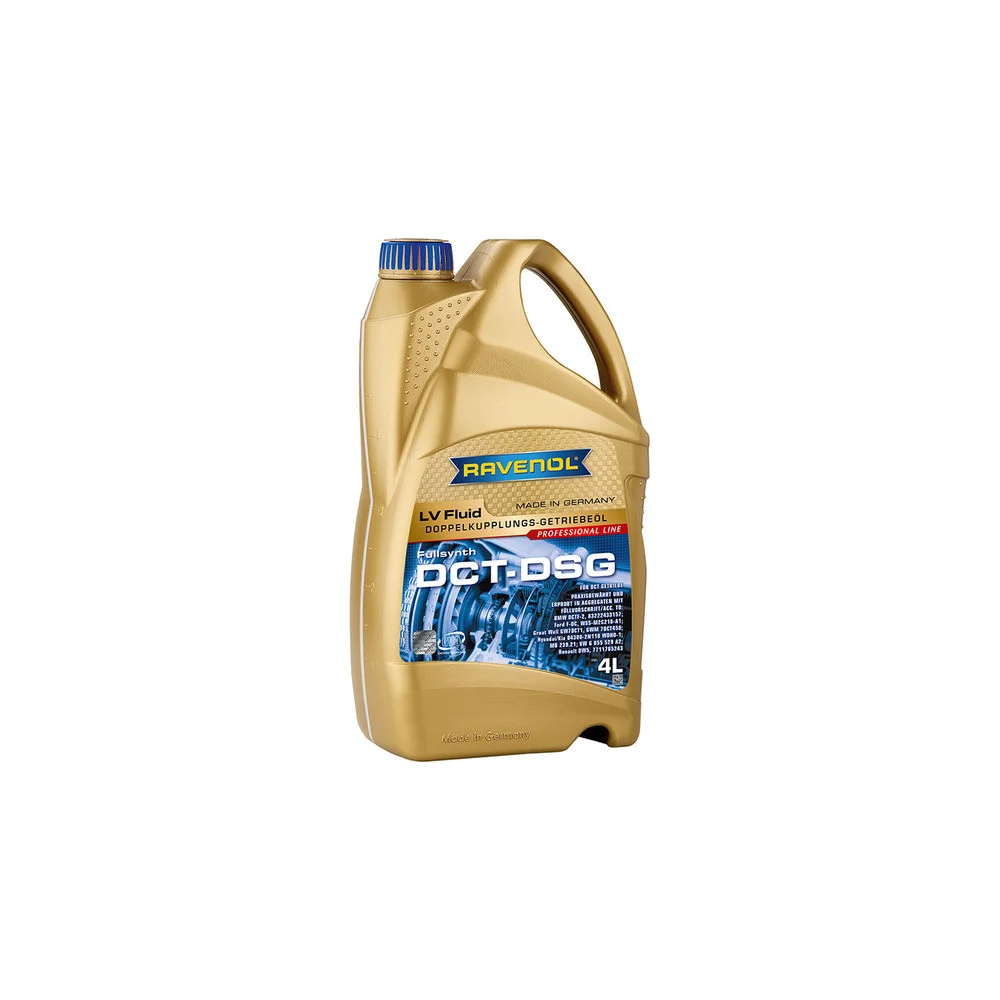 Трансмиссионное масло RAVENOL DCT/DSG LV Fluid 4 л 1212107-004-01-999