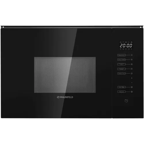 Встраиваемая микроволновая печь MAUNFELD MBMO925SGB09, 25л, 1450Вт, черный [ка-00022320]