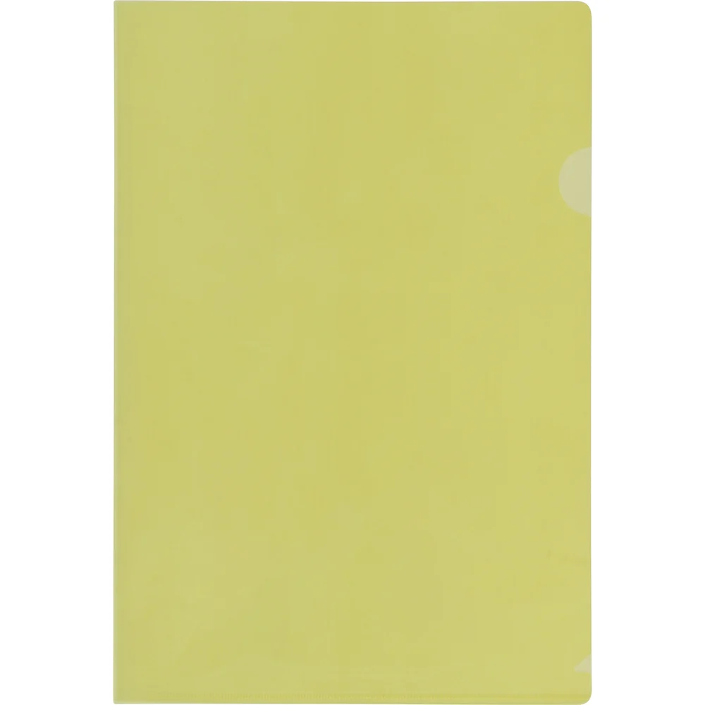 Папка уголок Flexoffice FO-CH04 YELLOW