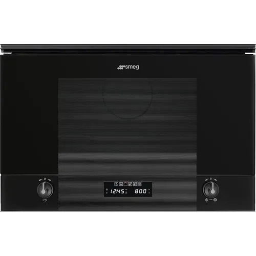 Встраиваемая микроволновая печь SMEG MP122B3, 22л, 850Вт, черный