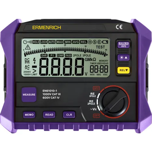 Тестер ERMENRICH ET60 фиолетовый, черный [86319]