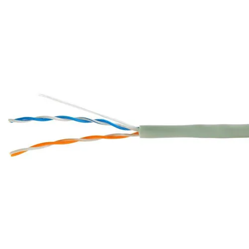 Кабель CABLEXPERT UPC-5002E-SO UTP, кат.5E, 305м, 2 пары, медь, одножильный, серый