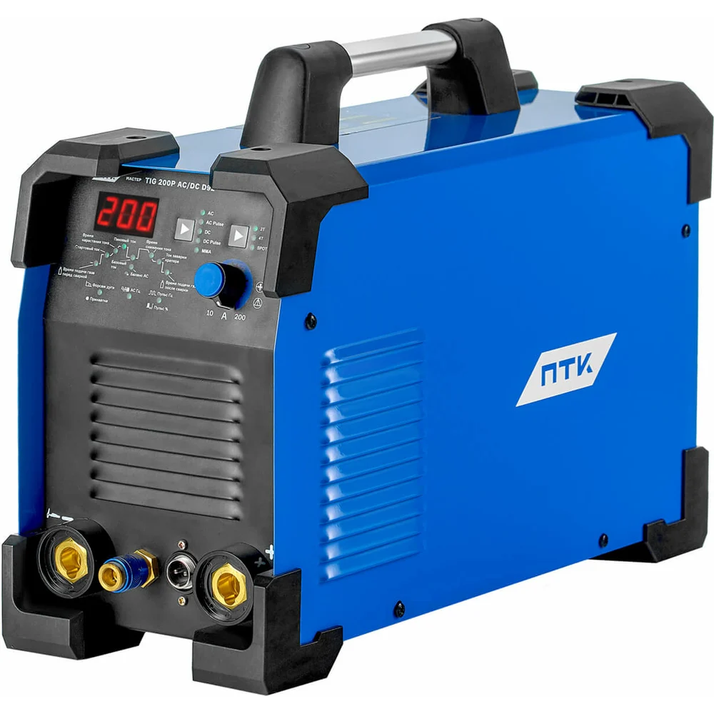 Аппарат аргонодуговой сварки ПТК МАСТЕР TIG 200 P AC/DC D92 00000029269
