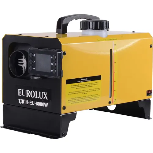Дизельная тепловая пушка EUROLUX ТДПН-EU-6000W, 6кВт, желтый [67/1/95]