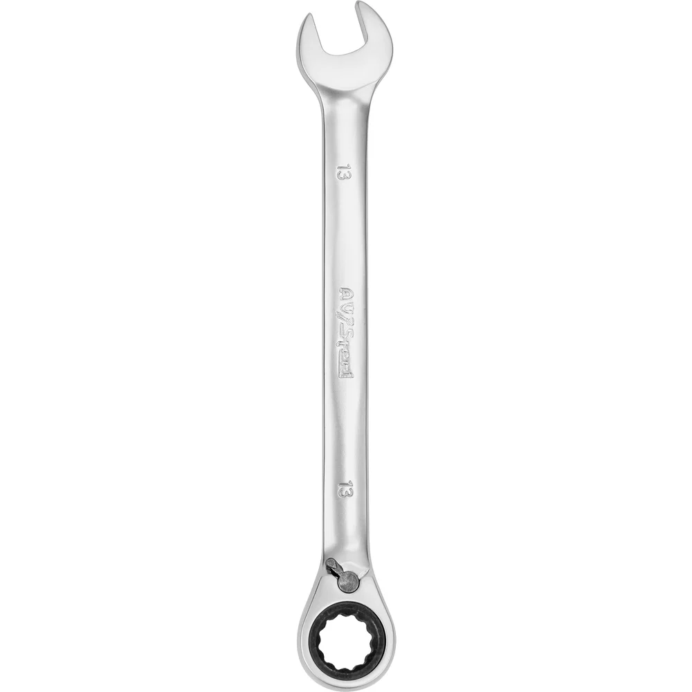 Трещоточный комбинированный ключ AV Steel AV-315113