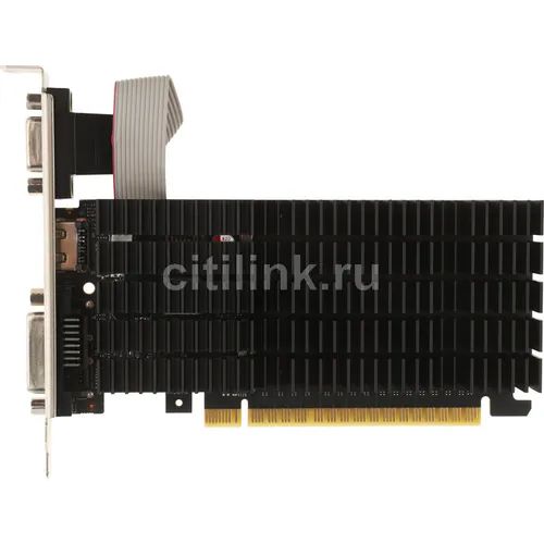 Видеокарта AFOX NVIDIA GeForce GT 710 AF710-1024D3L5 1ГБ GDDR3, Ret