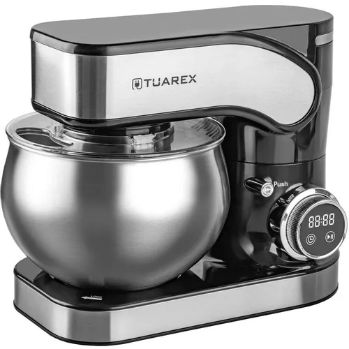 Миксер планетарный Tuarex TK-4203, 1800Вт, черный/стальной