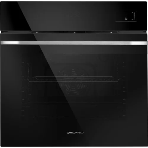 Духовой шкаф электрический MAUNFELD EOEH7615STB, 76л, дверца с 3 стеклами, черный
