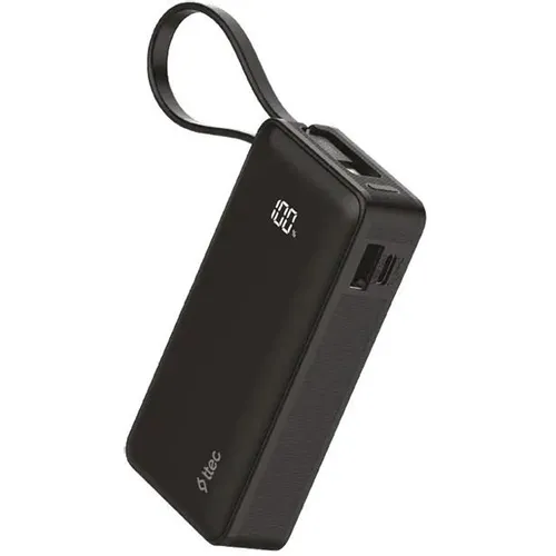 Внешний аккумулятор (Power Bank) TTEC ReCharger LCD, 10000мAч, черный [2bb242s]