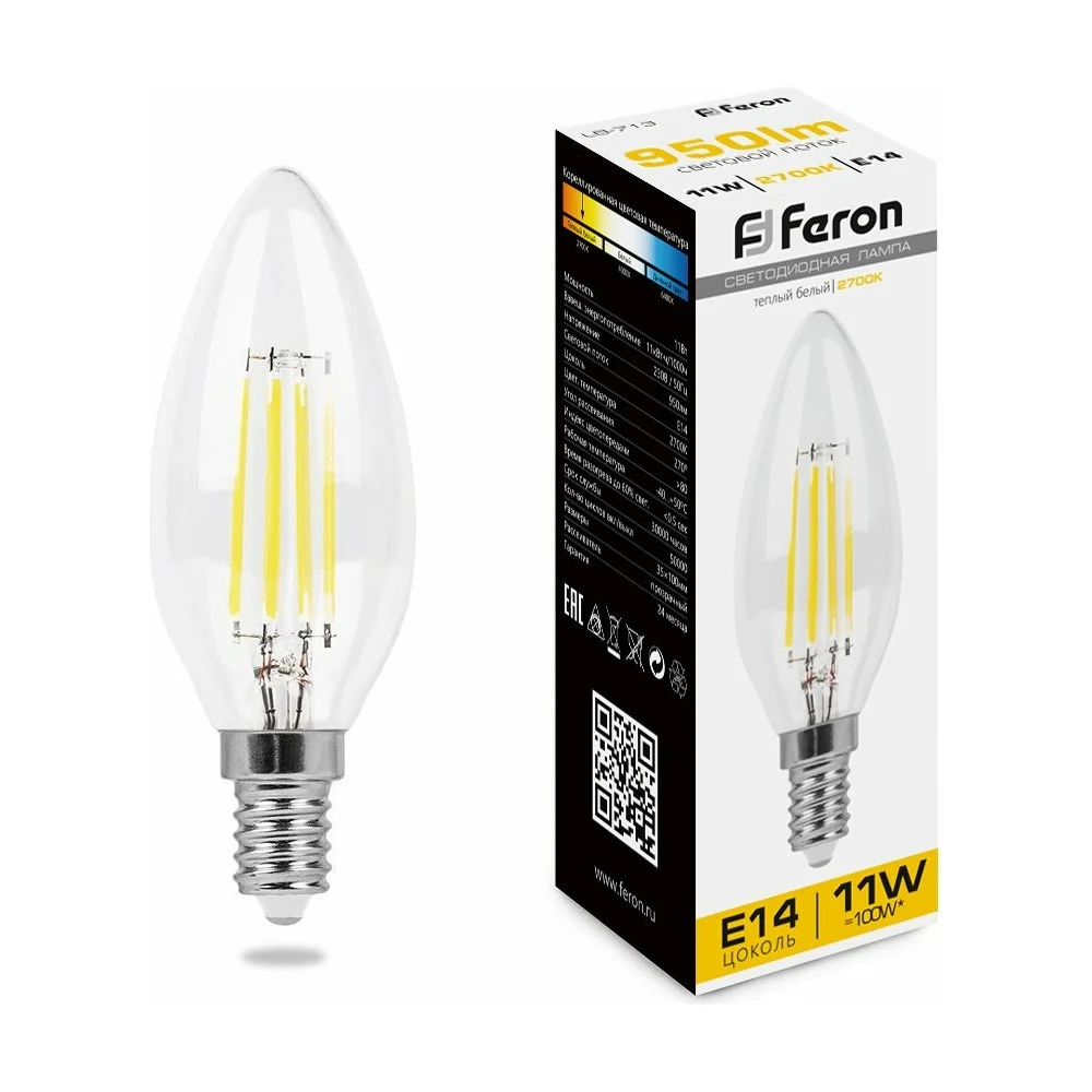 Светодиодная лампа FERON LB-713 38006