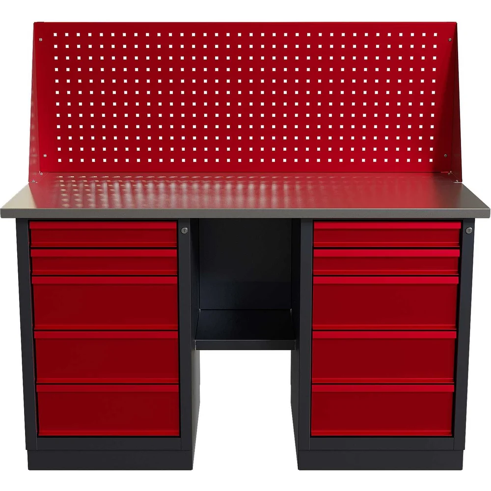 Слесарный двухтумбовый верстак IRONMEBEL worky wk-5/wk-5 M-IM00180K