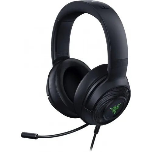 Гарнитура игровая Razer Kraken V3 X, для компьютера, мониторные, проводные, черный [rz04-03750300-r3m1]