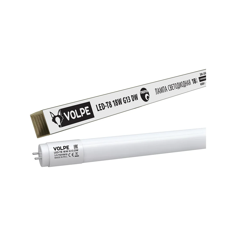 Светодиодная лампа Volpe LED-T8-18W/DW/G13/FR/FIX/N UL-00001457