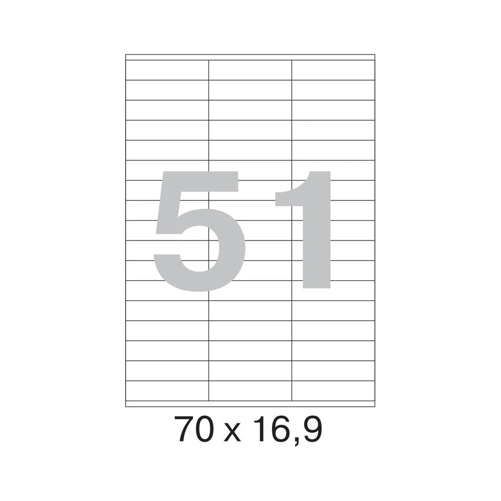 Самоклеящиеся этикетки ProMega label 73641