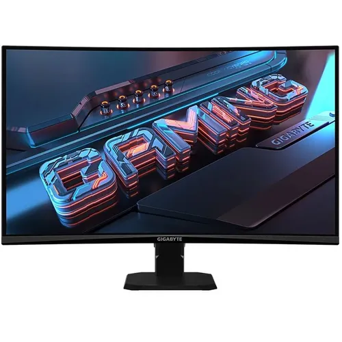 27" Монитор Gigabyte GS27QCA, 2560x1440, VA, 180Гц, 2хHDMI, 1хDP, изогнутый, черный